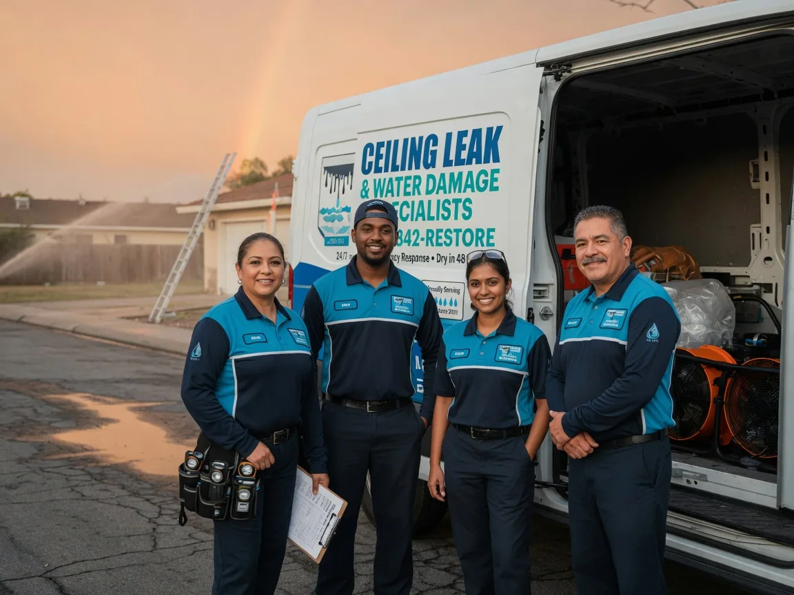 Ceiling Leak Cleanup company in Mellette, SD