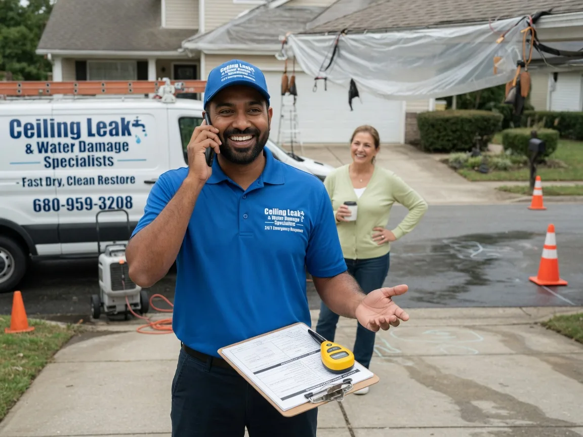 Ceiling Leak Cleanup Mellette, SD FAQs